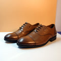 Classic Brown Cap - Toe Oxfords with Brogue Detailing [GS120] - Jutapasal
