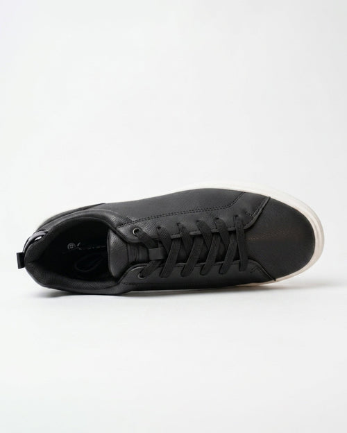Goldstar Black Casual Low-Top Sneakers For Men GS166 - Jutapasal