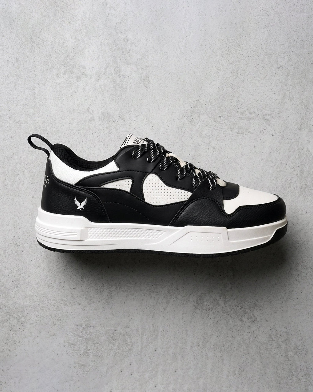 Goldstar Black Off-White Chunky Casual Sneakers For Men GS161 - Jutapasal