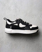 Goldstar Black Off-White Chunky Casual Sneakers For Men GS161 - Jutapasal