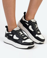 Goldstar Black Off-White Chunky Casual Sneakers For Men GS161