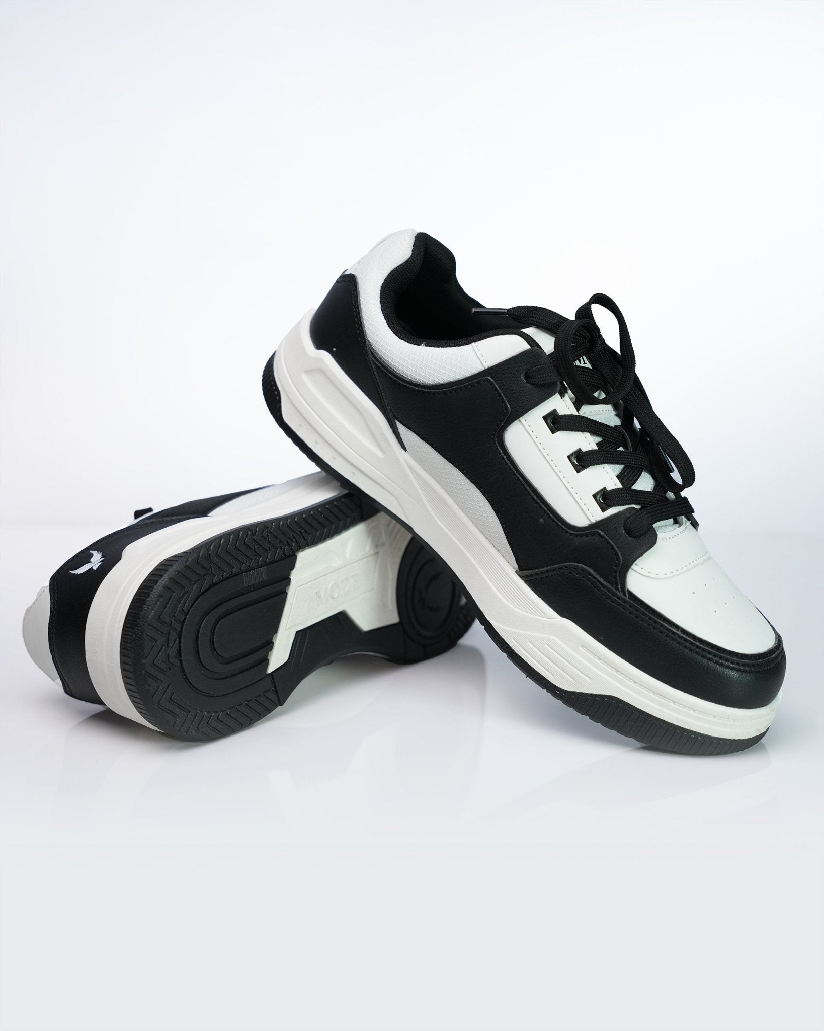 Goldstar Black White Panda Colorway Casual Sneakers For Men GS158 - Jutapasal