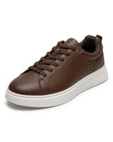 Goldstar Dark Brown Casual Low-Top Sneakers For Men GS167