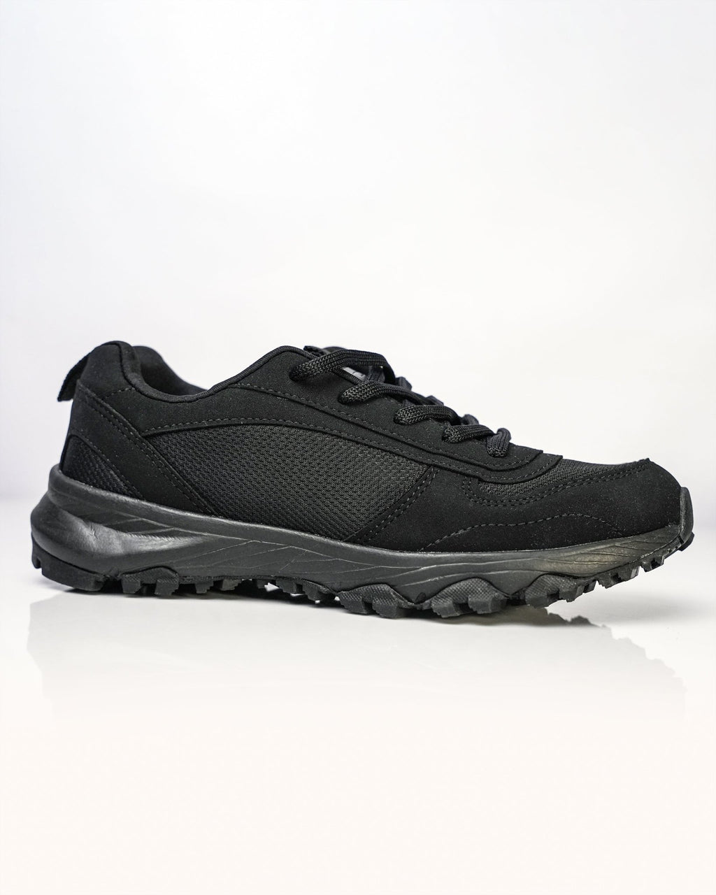 Goldstar Full Black Sports Running Shoes For Men GS162 - Jutapasal