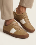 Goldstar Khaki Beige Casual Low-Top Sneakers For Men GS157 - Jutapasal