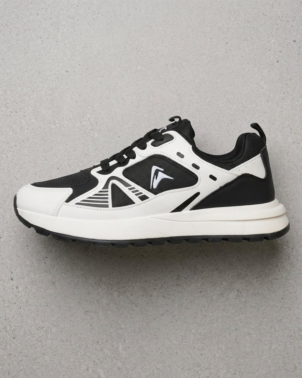 Goldstar White Black Casual Sneakers For Men GS164 - Jutapasal