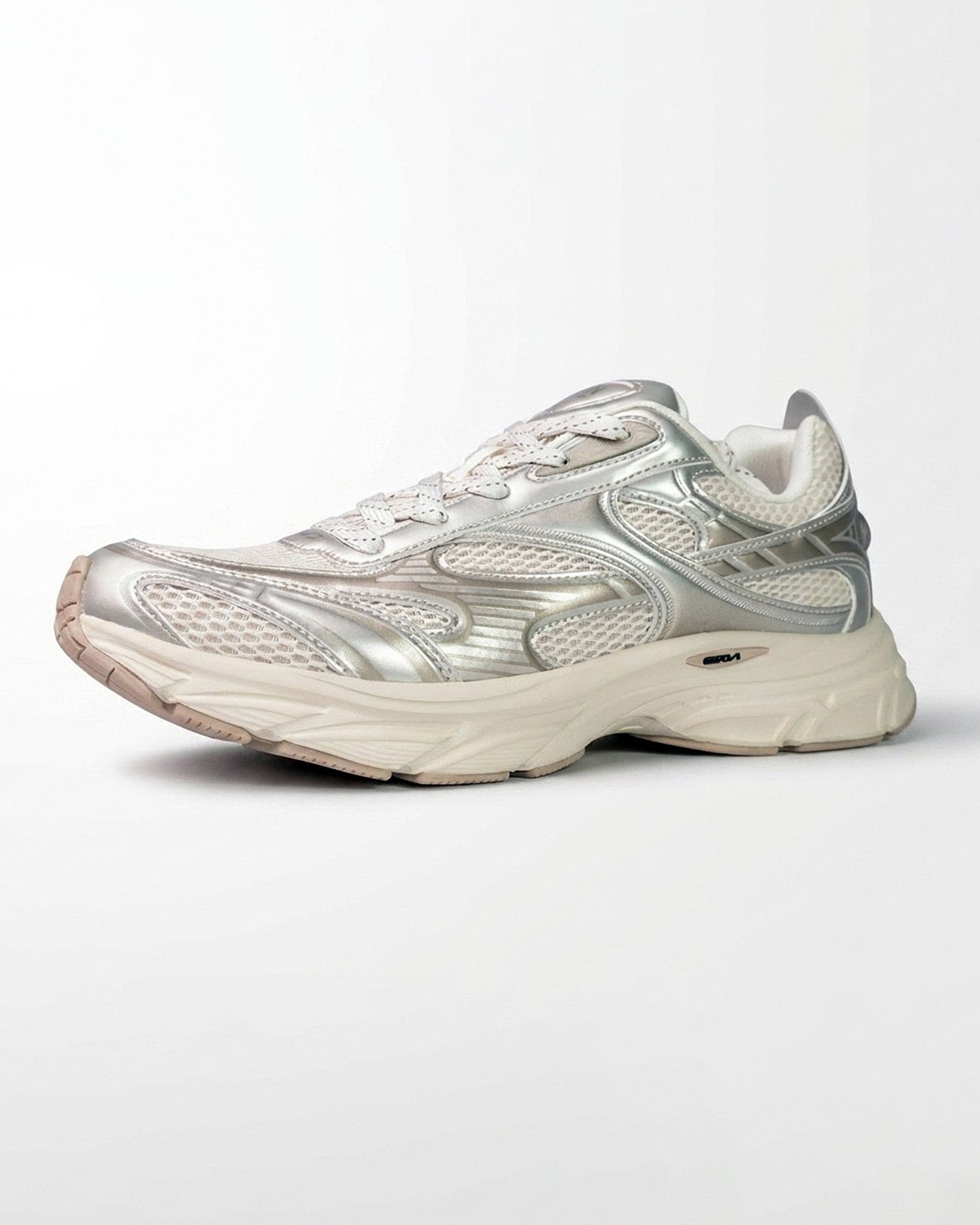 GRN Silver Chunky Casual Sneakers For Men GS155 - Jutapasal
