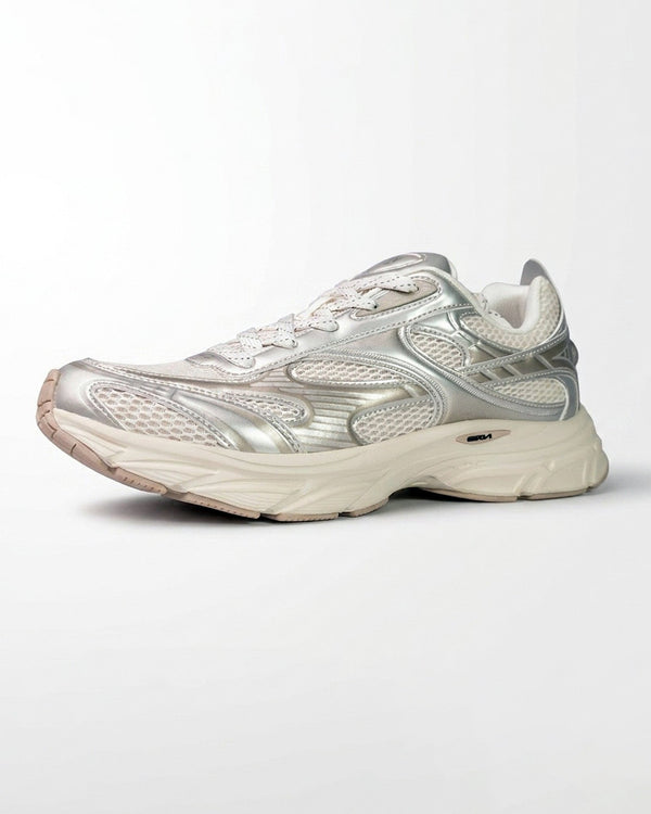 GRN Silver Chunky Casual Sneakers For Men GS155 - alternate view