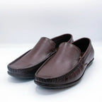 Men’s 100% Genuine Leather Brown Loafer GS95 - Jutapasal