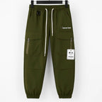 Men’s Army Green Drawstring Cargo Pants GC28 - Jutapasal