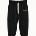 Men’s Black Drawstring Cargo Pants GC27 - Jutapasal