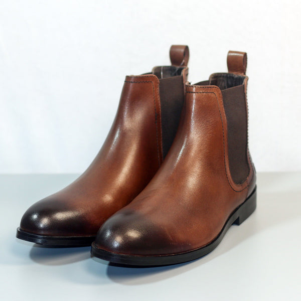 Men's Genuine Leather Chelsea Boots GS108 - alternate view