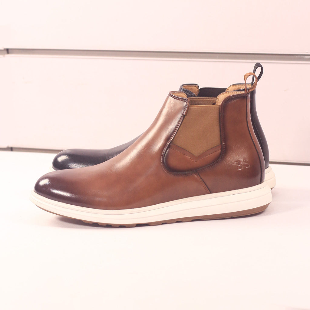 Men’s Leather Chelsea Boots [GS98] - Jutapasal