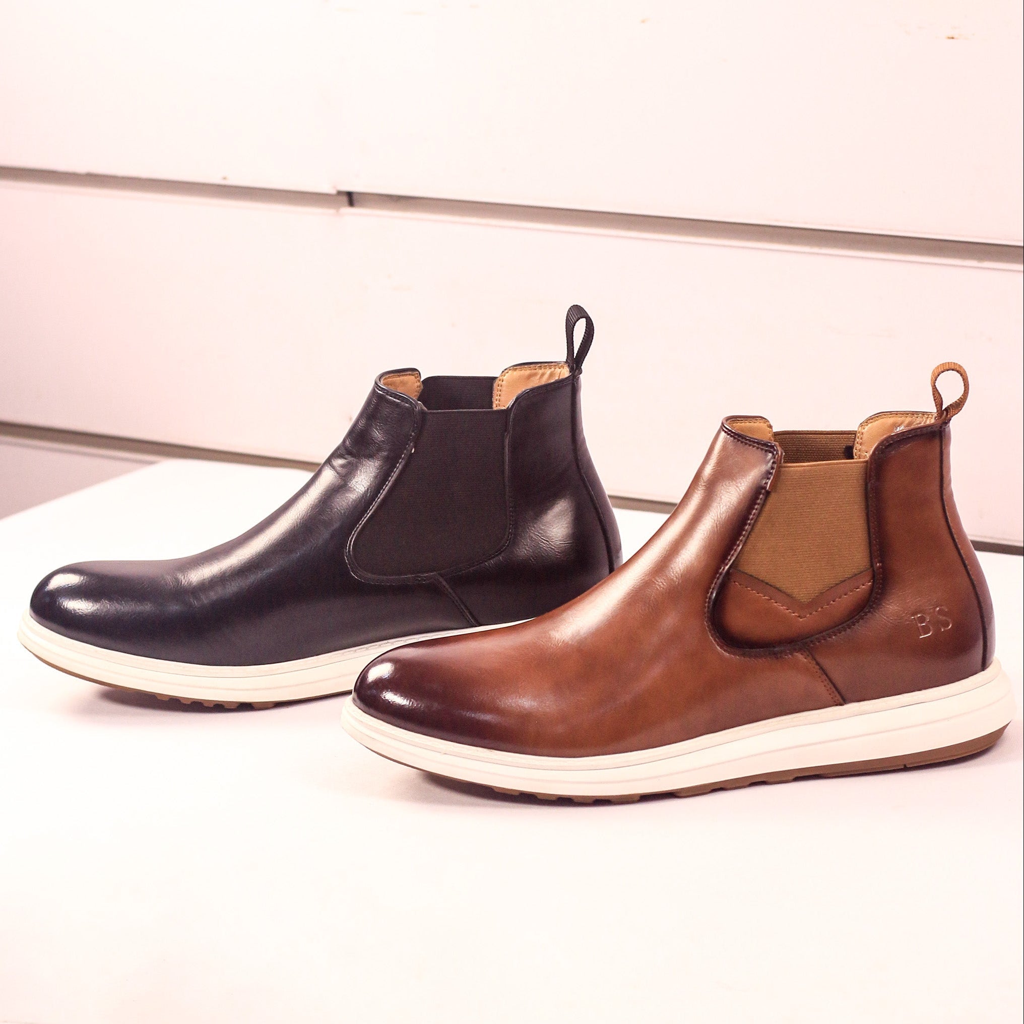 Men’s Leather Chelsea Boots [GS98] - Jutapasal