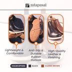 Men’s Leather Chelsea Boots [GS98] - Jutapasal