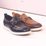 Men's Leather Horsebit Loafers GS97