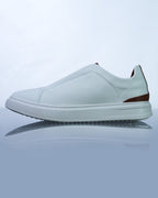 Men's Leather Slip-On Sneakers GS185 - Jutapasal