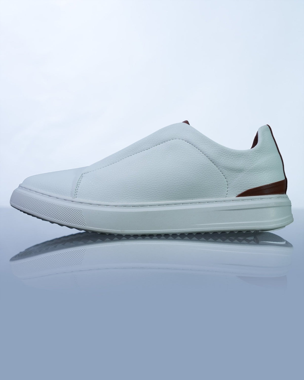 Men's Leather Slip-On Sneakers GS185 - Jutapasal