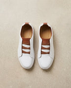 Men's Leather Slip-On Sneakers GS185 - Jutapasal