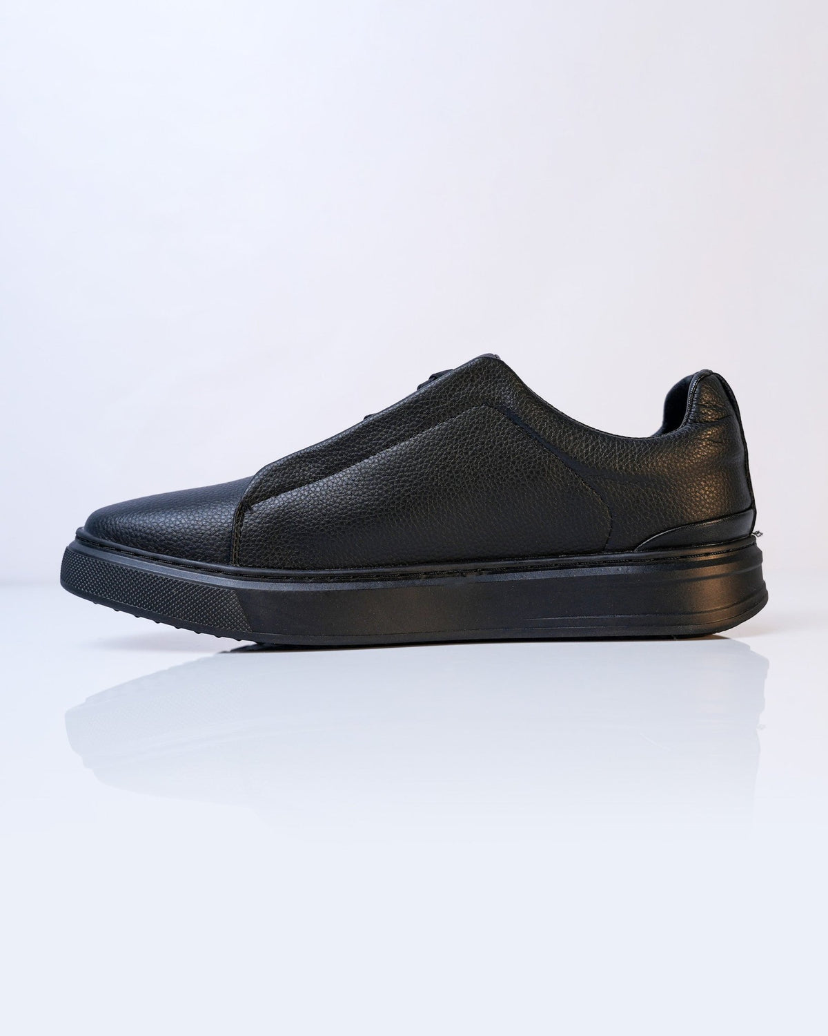 Men's Leather Slip-On Sneakers GS185 - Jutapasal