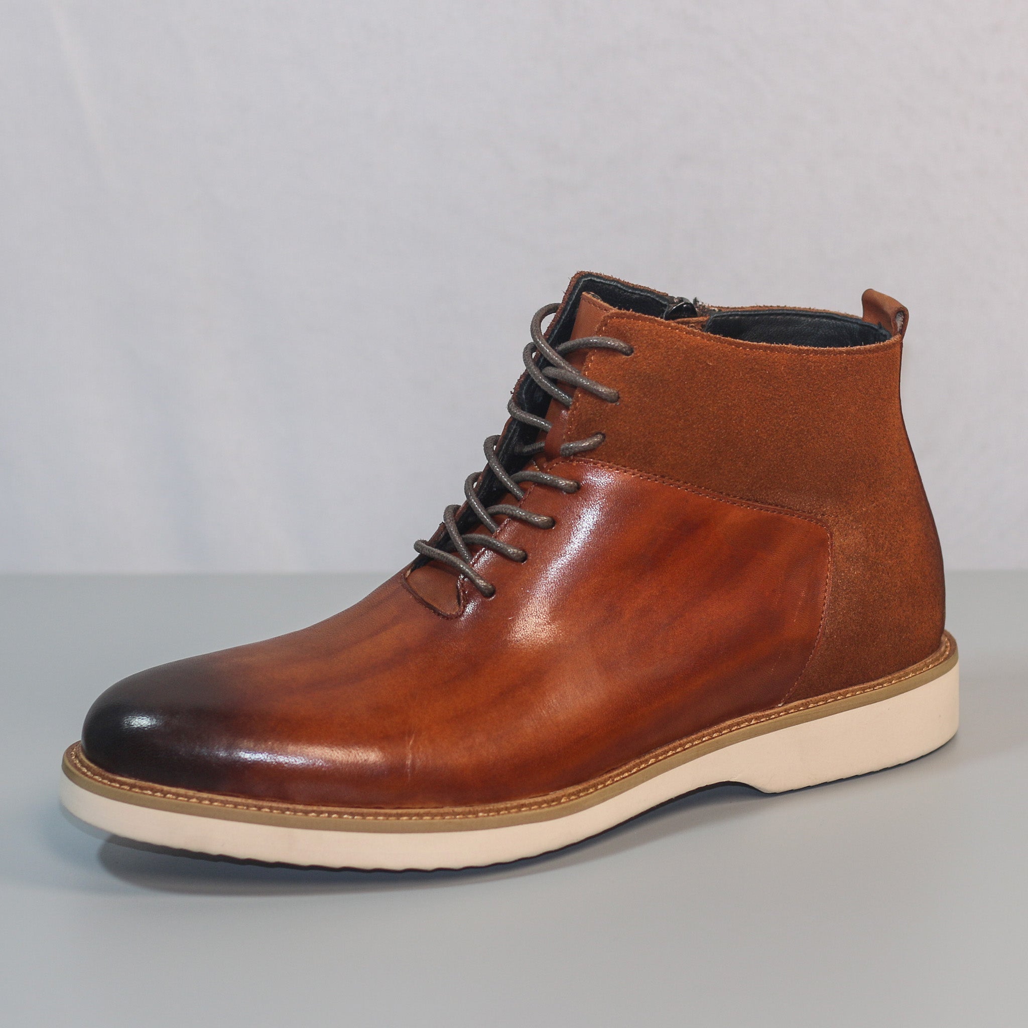 Men's Premium Leather Ankle Boot [GS113] - Jutapasal