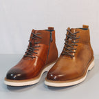 Men's Premium Leather Ankle Boot [GS113] - Jutapasal
