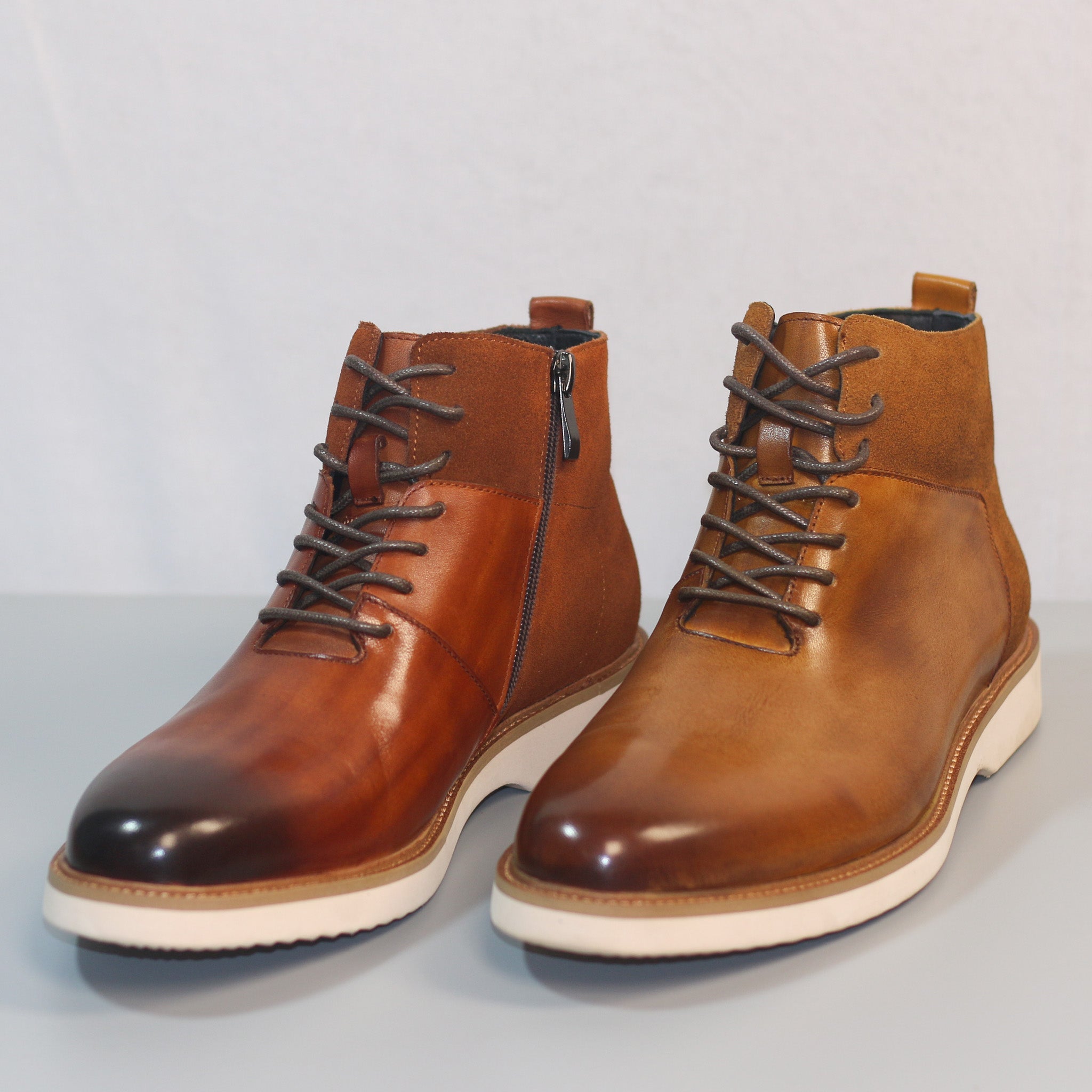 Men's Premium Leather Ankle Boot [GS113] - Jutapasal