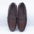 Men’s Slip - on Leather Shoes in Deep Brown GS34 - Jutapasal