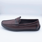Men’s Slip - on Leather Shoes in Deep Brown GS34 - Jutapasal
