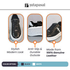Premium-Black-Leather-Detail-GS105-Sneakers