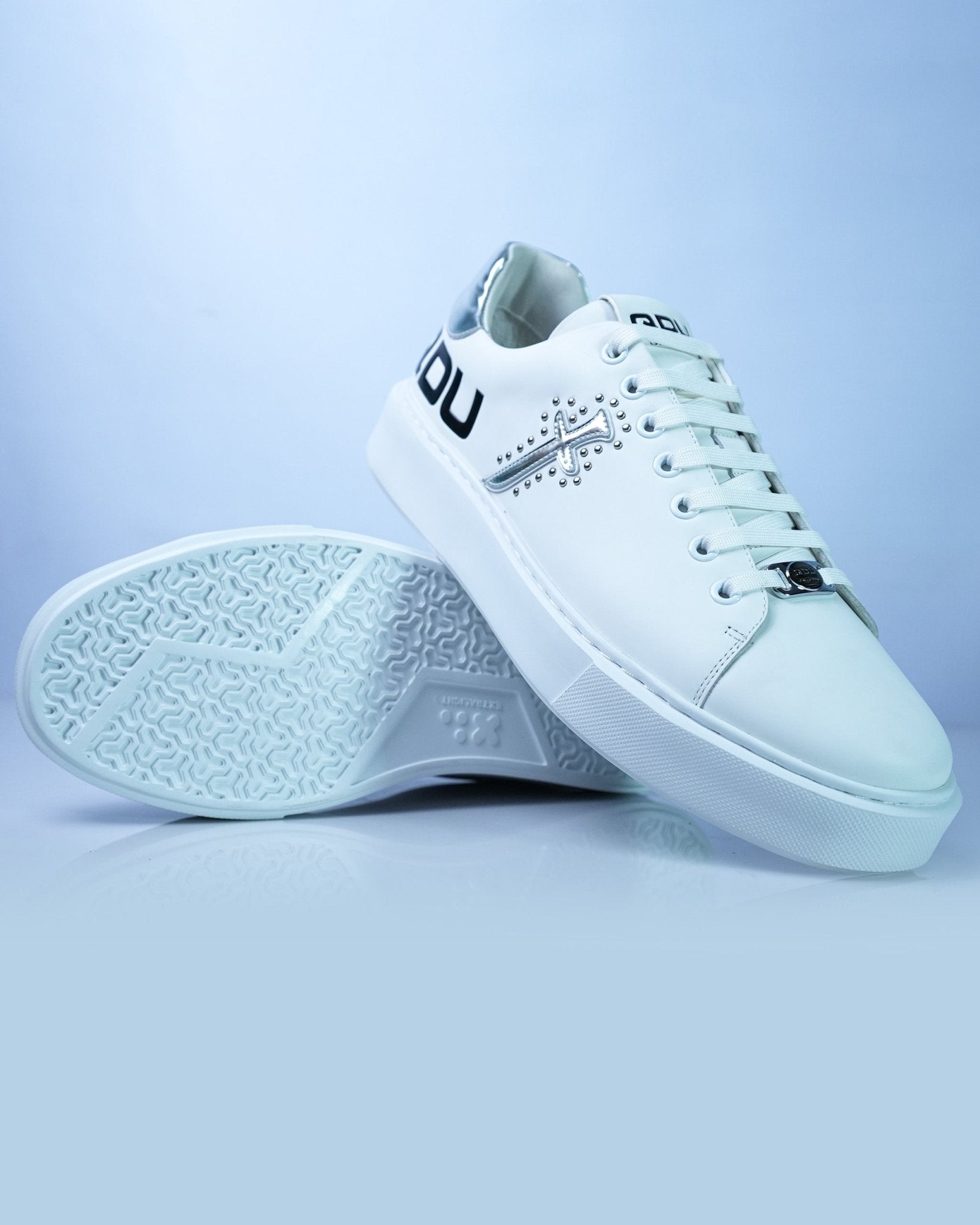 Men's Trendy Leather Sneakers [GS105] - Jutapasal