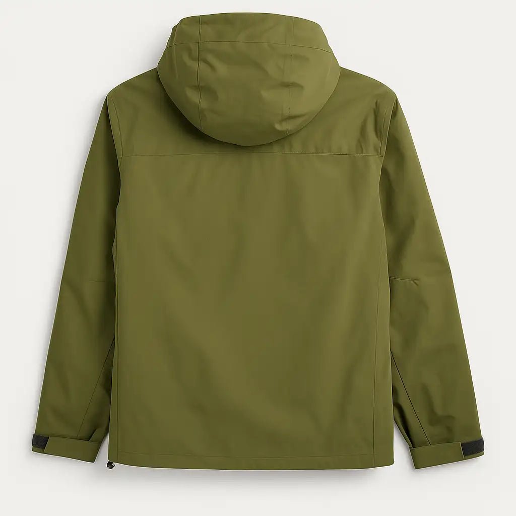 Olive Green Hooded Outdoor Jacket GC25 - Jutapasal