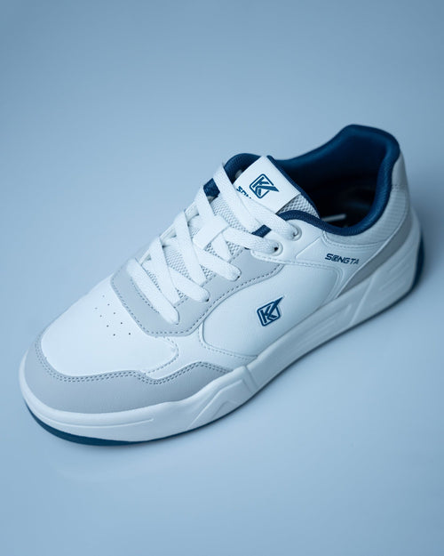 SONGTA Casual Sneakers For Men GS170 – White+Navy & Grey+Blue - Jutapasal