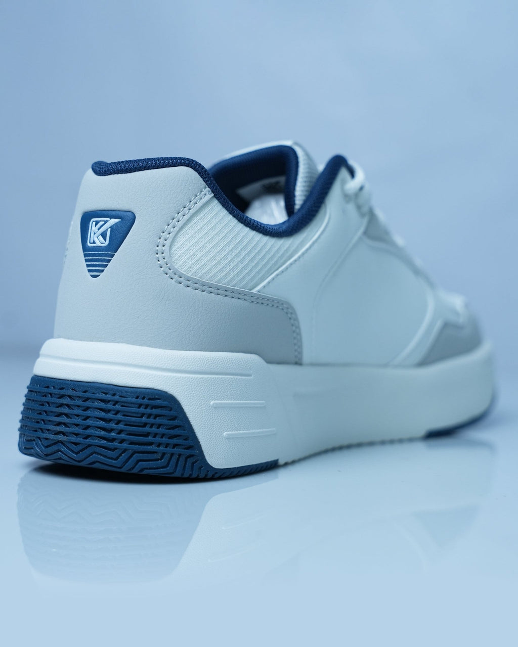 SONGTA Casual Sneakers For Men GS170 – White+Navy & Grey+Blue - Jutapasal