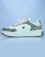 SONGTA White Beige Olive Casual Sneakers For Men GS169