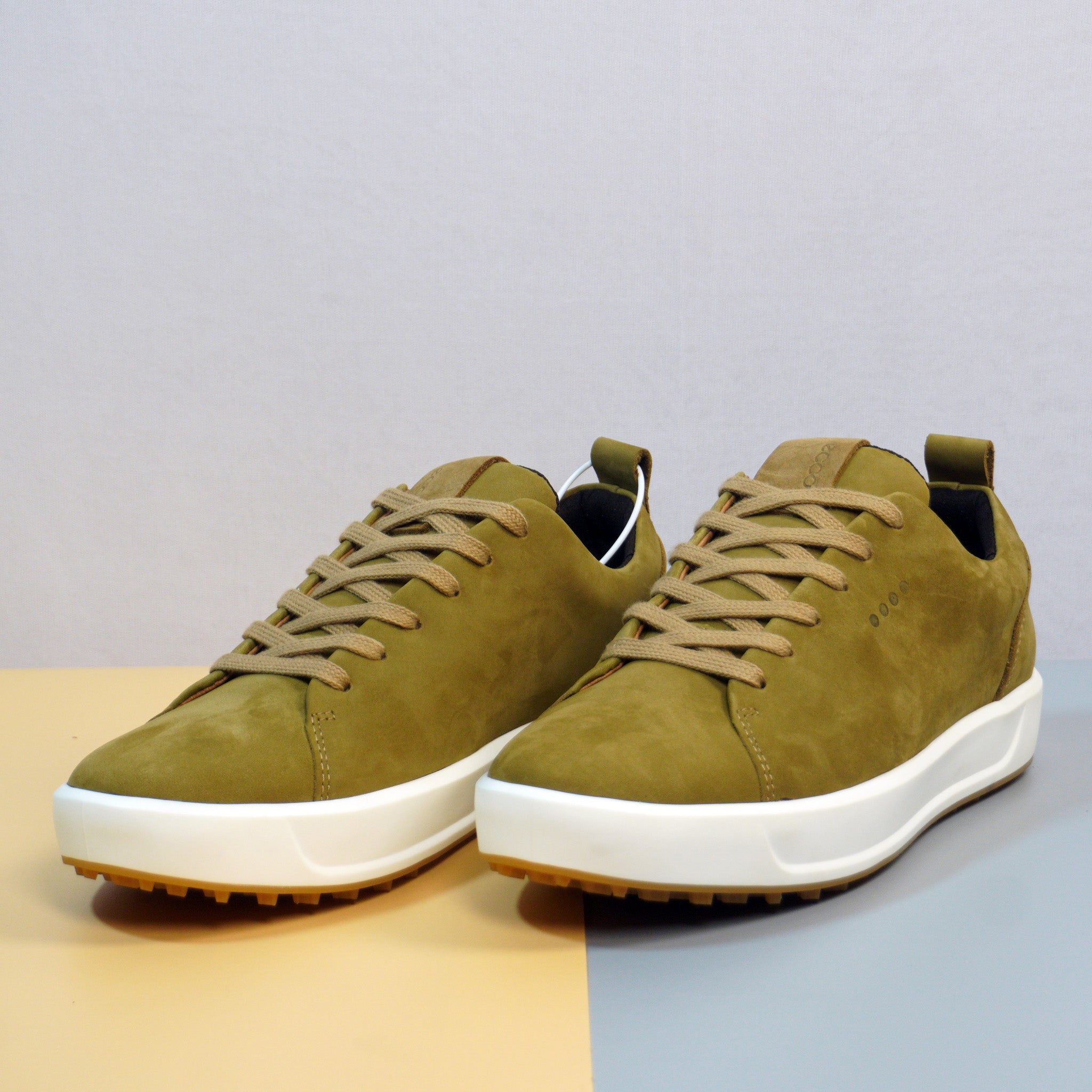 Sporty Gulf Sneakers with Premium Olive Nubuck Finish [GS111] - Jutapasal