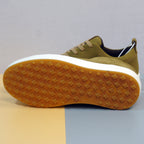 Sporty Gulf Sneakers with Premium Olive Nubuck Finish [GS111] - Jutapasal