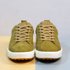 Sporty Gulf Sneakers with Premium Olive Nubuck Finish [GS111] - Jutapasal