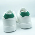 Unisex Low - Top Sneakers Classic White with Black, Red & Green Detail [GS79] - Jutapasal