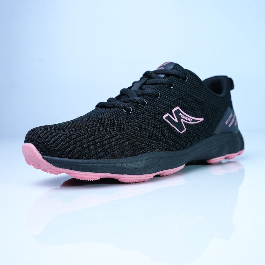 Women's Breathable Knit Athleisure Sneakers [LS001] - Jutapasal